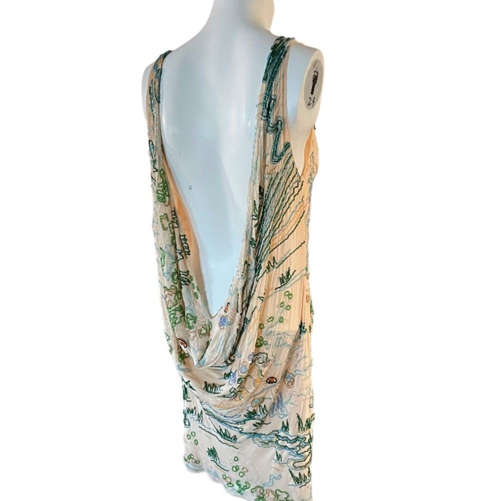 Agent Provacateur Soirée Silk Beaded EMIKO Dress - Picture 7 of 10